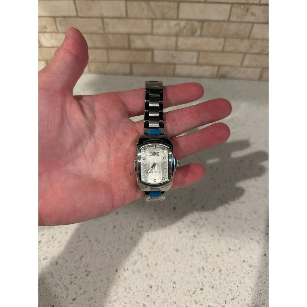 Invicta Women's 15842‎ Spec. Ed. Lupah Stainless Steel Silver-Tone Dial Watch